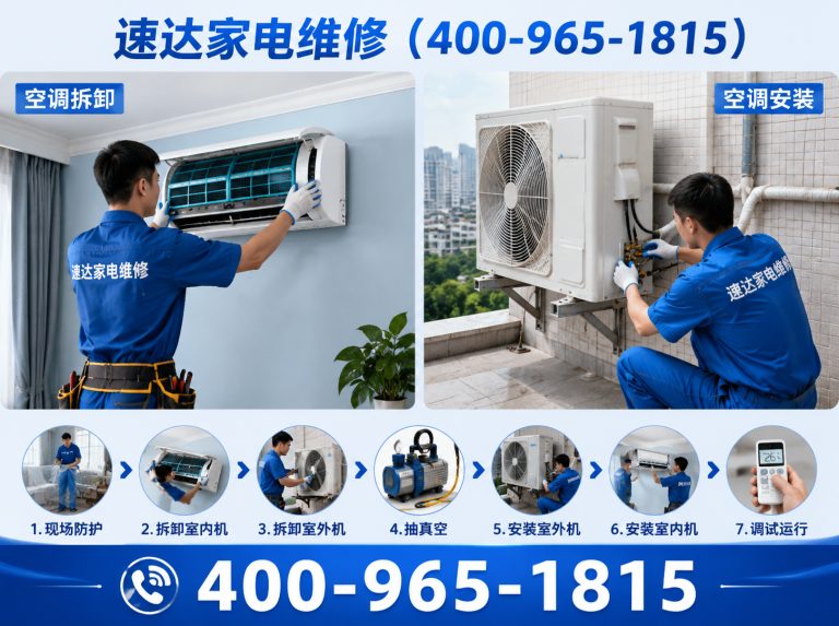 定安空调拆装展示图